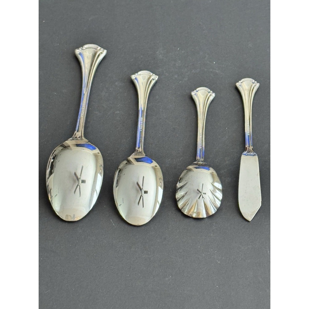 Wallace RESPLENDENCE Tablespoon Teaspoon‎ Sugar Spoon Master Butter Knife (4) - Picture 8 of 8